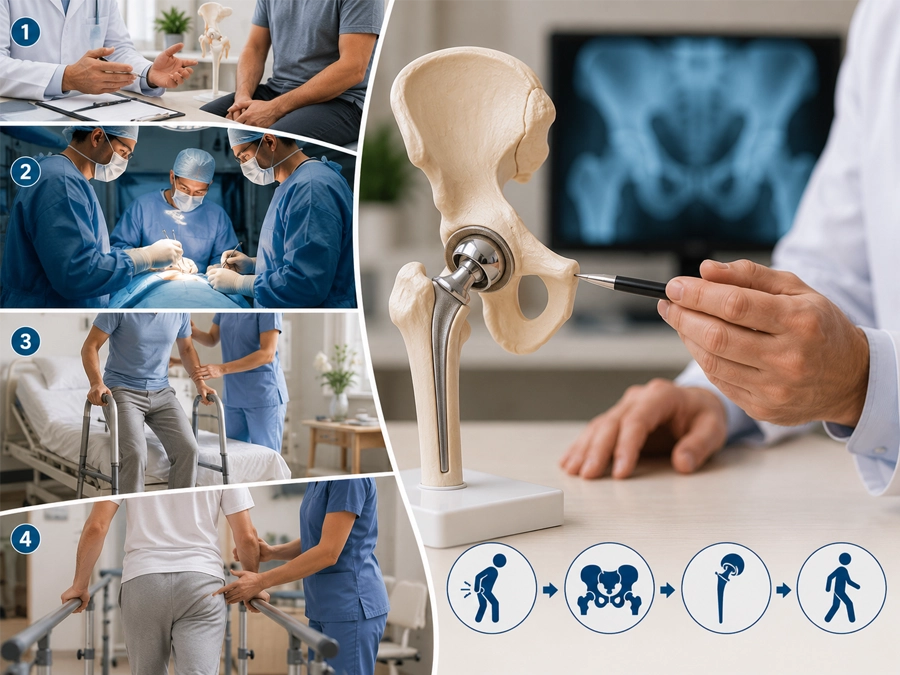Kalça Protezi Ameliyatı Süreci Nasıl İşler? — Prof. Dr. Yusuf Erdem, Ankara ortopedi blog yazısı